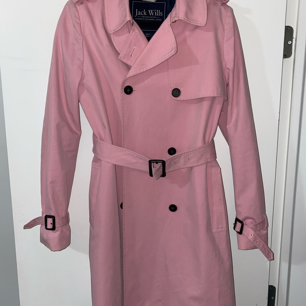 Jack Wills PINK Ambrose Trench Coat